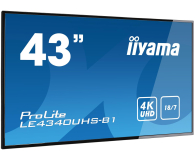 IIYAMA 42.5'' LE4340UHS-B1 Czarny - 443916 - zdjęcie 2